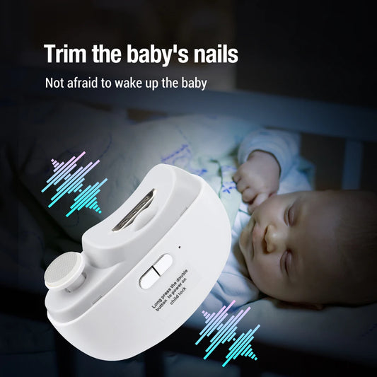 Electric Nail Clippers With Light