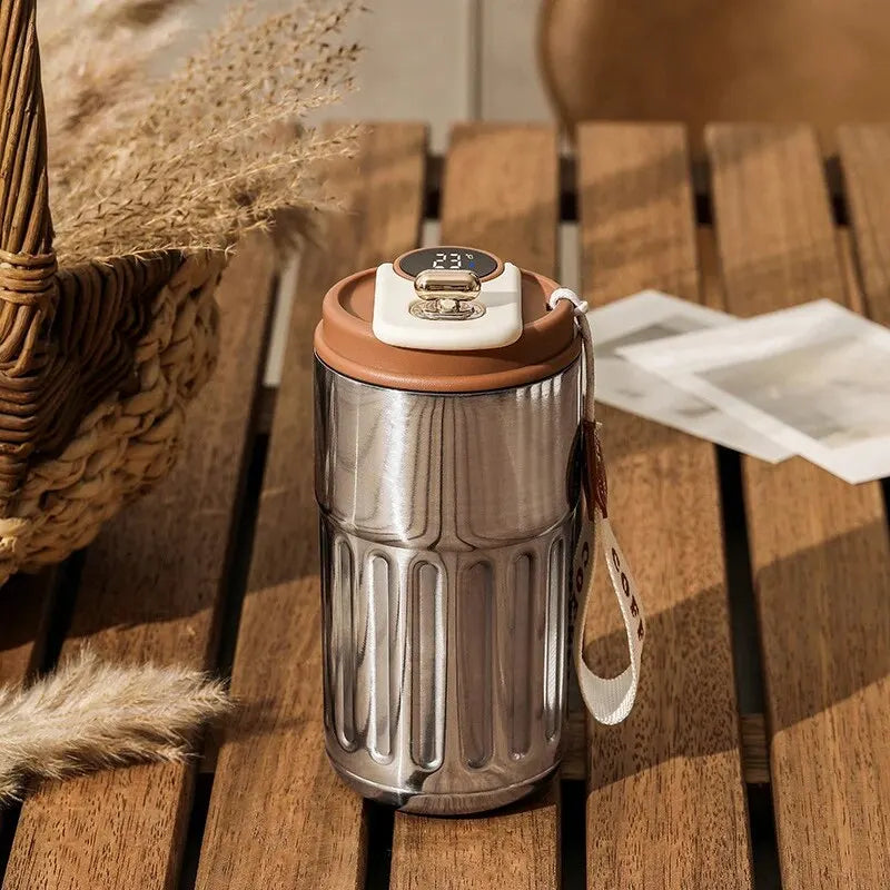 LED Temperature Display Coffee Mug Cup