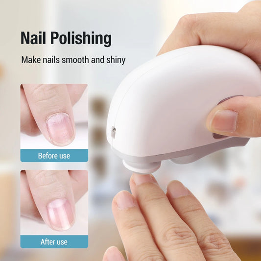 Electric Nail Clippers With Light
